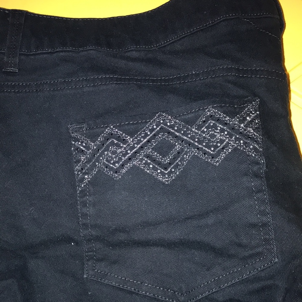 Lee black denim shorts - Picture 3 of 11